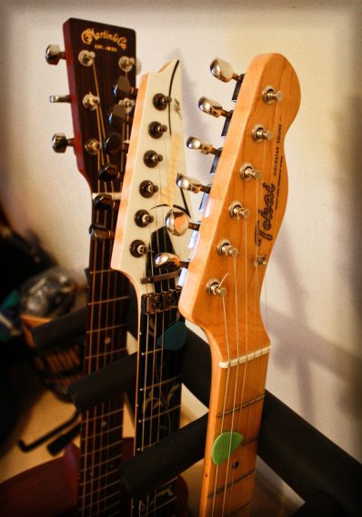 The guitars