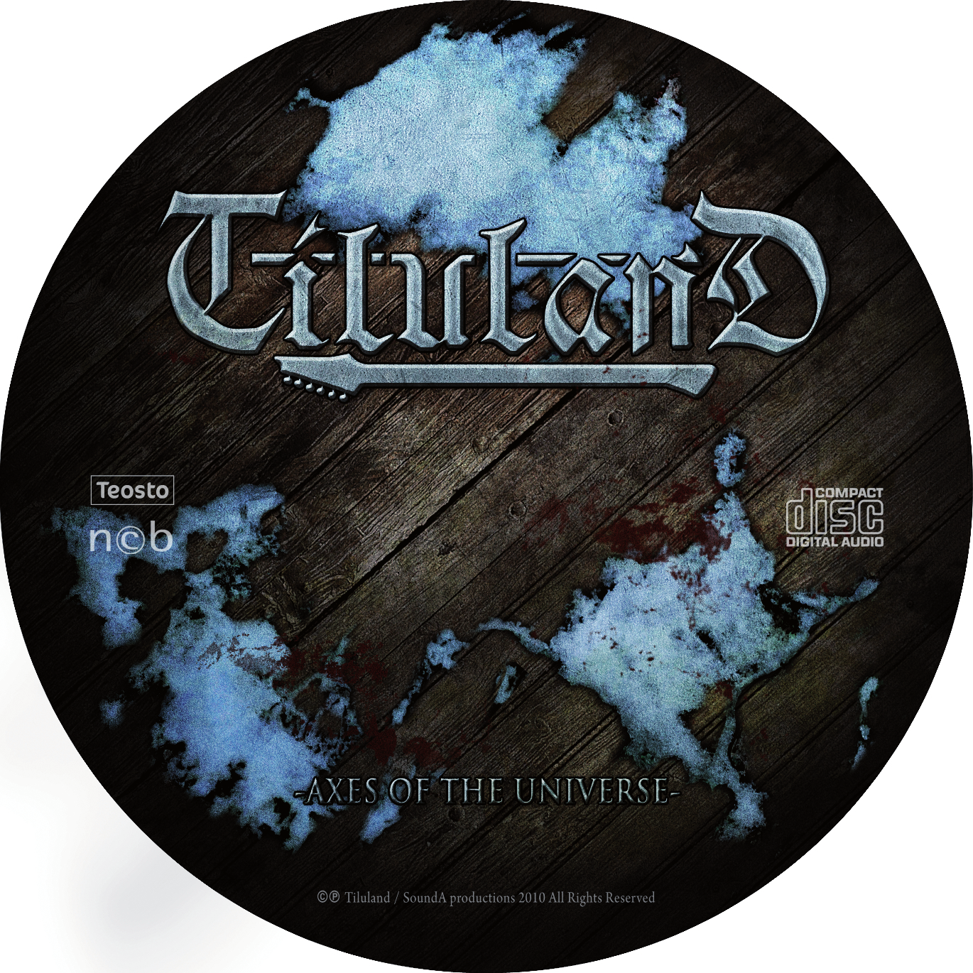 Axes of the Universe disc artwork